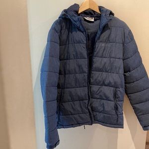 Mountain warehouse blue puffer jacket size medium